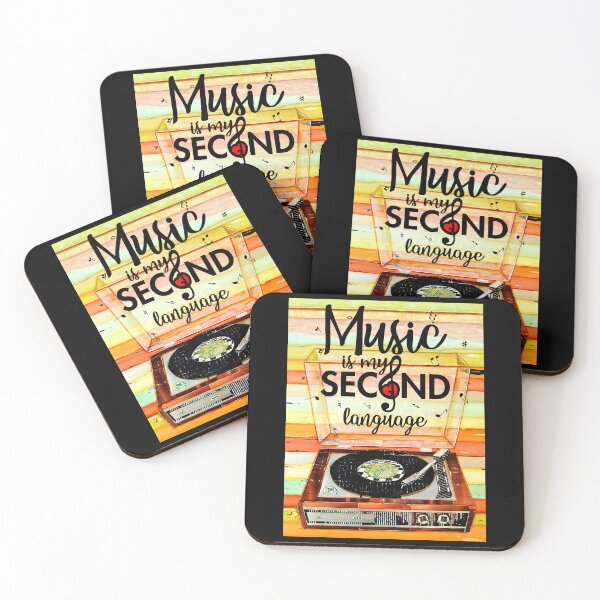 Item preview, DJ Music Is My Second Language Vinyl Record designed and sold by vertzzeh1.