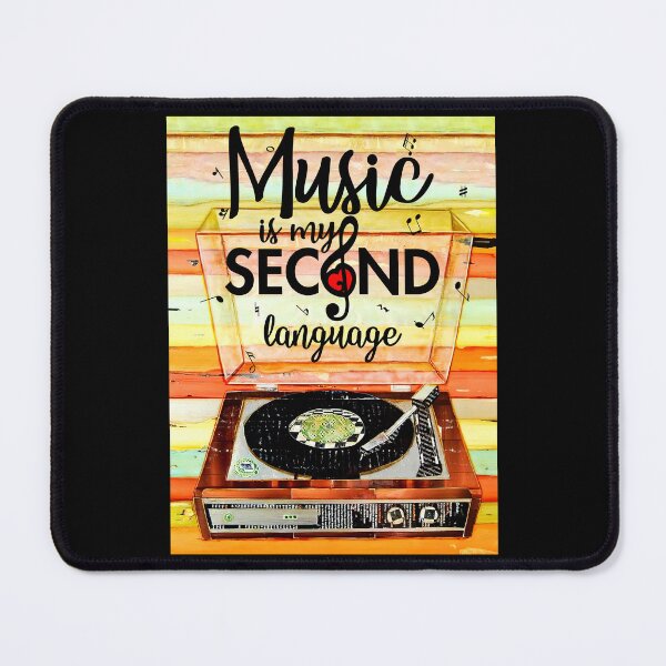 Item preview, DJ Music Is My Second Language Vinyl Record designed and sold by vertzzeh1.
