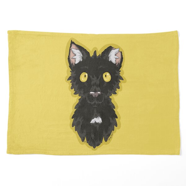 Black Cat Pet Blanket