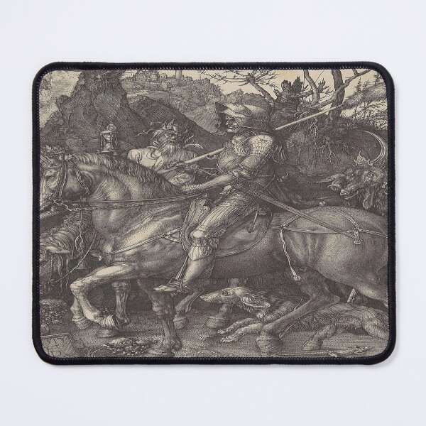 Item preview, The Knight, Death and the Devil, by Albrecht Dürer, 1513 designed and sold by beoverpowered.