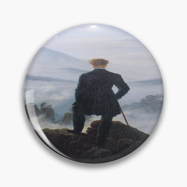 Item preview, Wanderer Above the Mist (Caspar David Friedrich) designed and sold by beoverpowered.