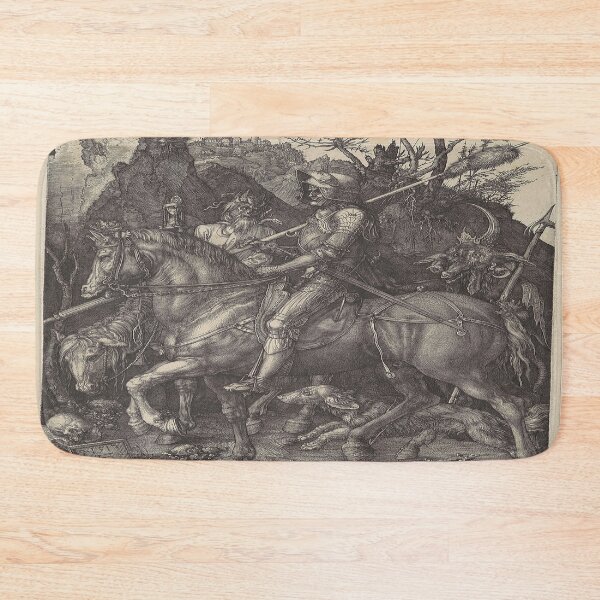 Item preview, The Knight, Death and the Devil, by Albrecht Dürer, 1513 designed and sold by beoverpowered.