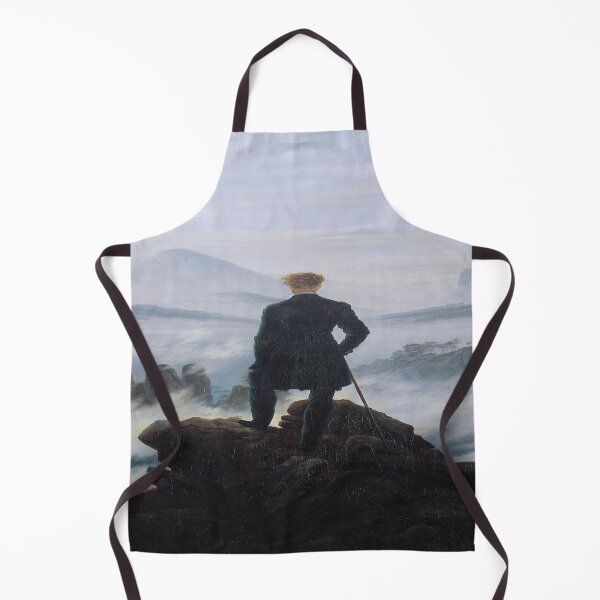 Item preview, Wanderer Above the Mist (Caspar David Friedrich) designed and sold by beoverpowered.