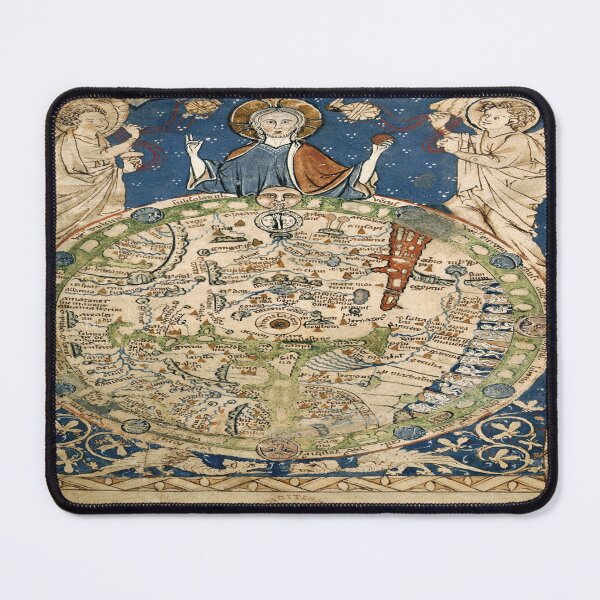Item preview, Psalter World Map (13th century) designed and sold by beoverpowered.