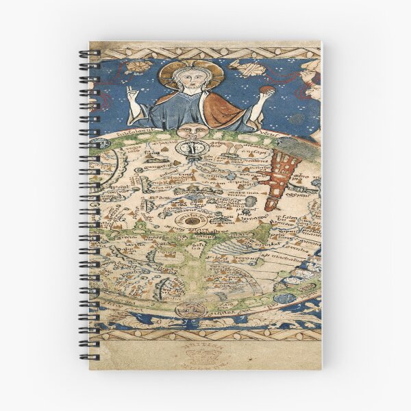 Item preview, Psalter World Map (13th century) designed and sold by beoverpowered.