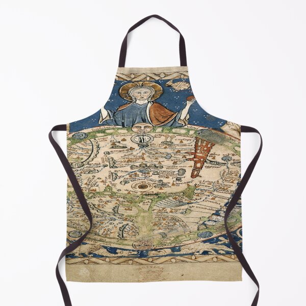 Item preview, Psalter World Map (13th century) designed and sold by beoverpowered.