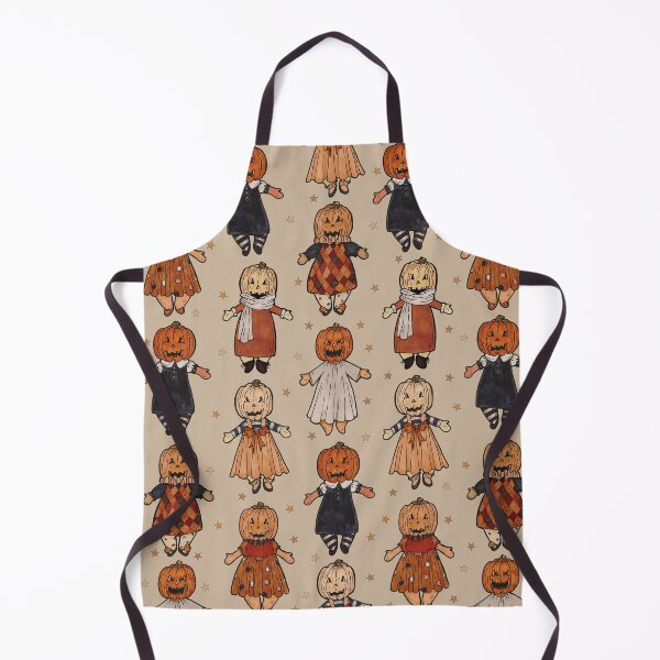 Item preview, Pumpkin Dollies Pattern (light background) designed and sold by Saint Jordyn.