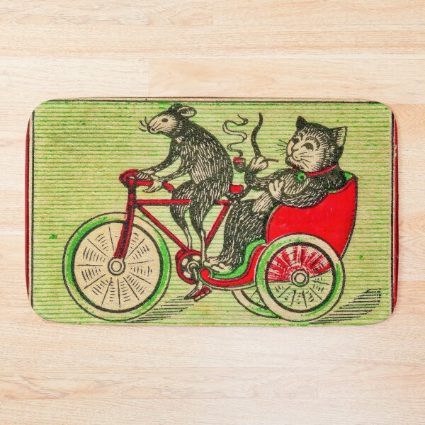 Item preview, Fat Cat Vintage Japanese Matchbox Art designed and sold by Corinne Alexa Jackson.