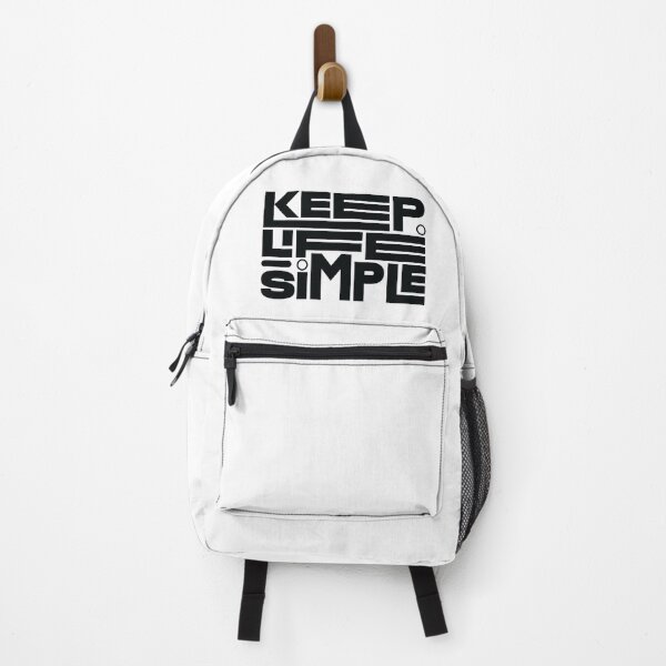 Item preview, Keep Life Simple-Motivational Quote designed and sold by PixelGrafiks.