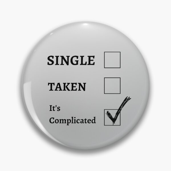 Item preview, It's Complicated, check mark design designed and sold by Ace-Illusionist.