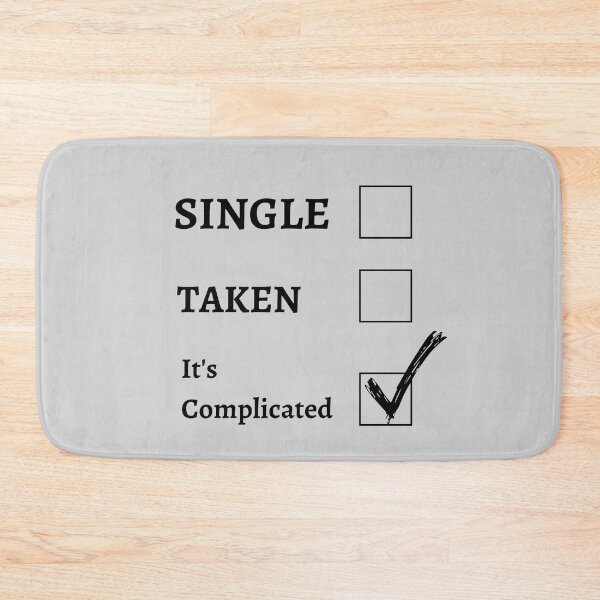 Item preview, It's Complicated, check mark design designed and sold by Ace-Illusionist.
