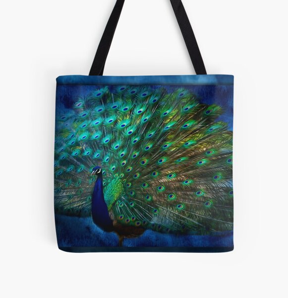 Bedrock Creations - Blue Peacock Tote 2024 Bag