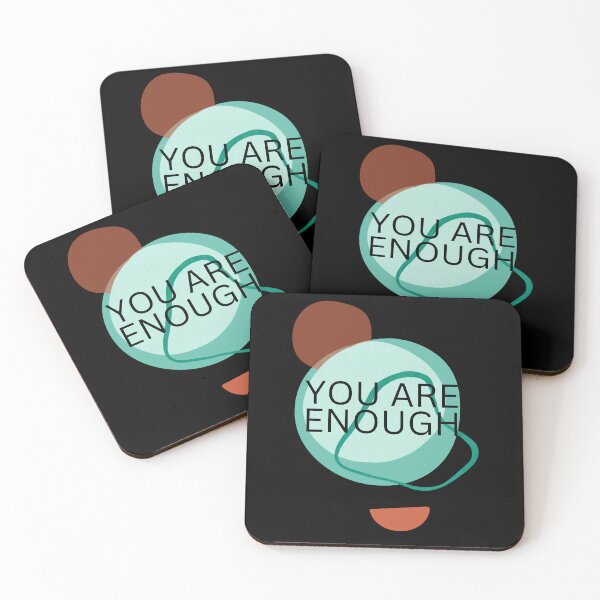 Item preview, You Are Enough | Affirmation designed and sold by BuraxisQuotes.