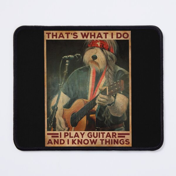 Item preview, Dog That's What I Do I Play Guitar And I Know Things designed and sold by vertzzeh1.