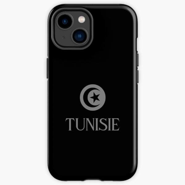 Tunisie Gris 2 Coque antichoc iPhone