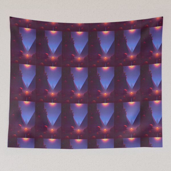 Item preview, BEAUTIFUL SUNSET ON PLANET TAG designed and sold by sailorsam1805.