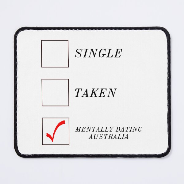 Item preview, Mentally Dating Australia designed and sold by PaulGoldStore.