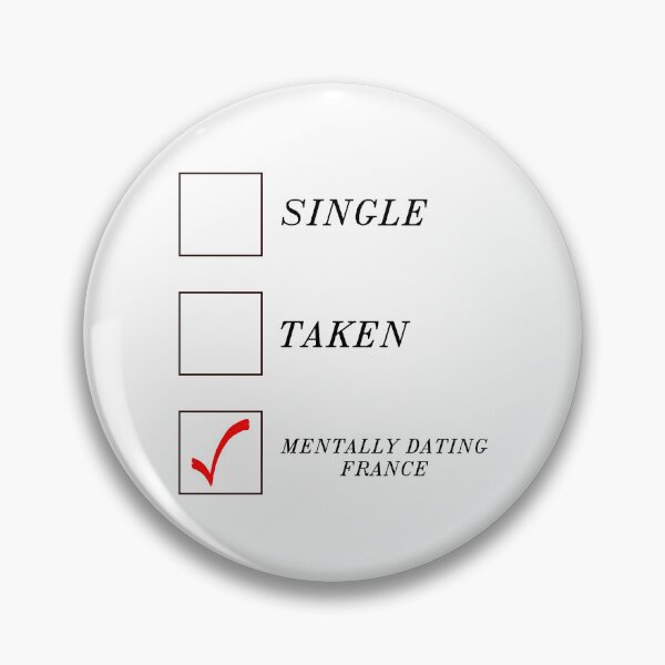 Item preview, Mentally Dating France designed and sold by PaulGoldStore.