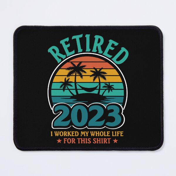Item preview, Vintage Retirement Gift Retired 2023 I Worked My Whole Life For This Shirt designed and sold by gachtousalah.