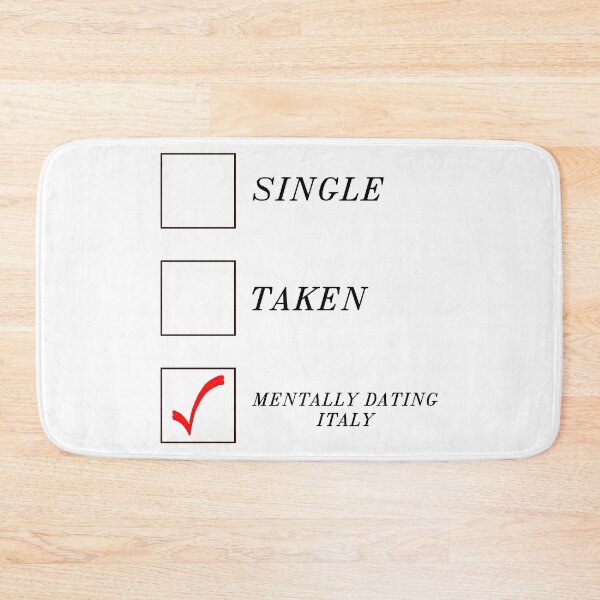 Item preview, Mentally Dating Italy designed and sold by PaulGoldStore.
