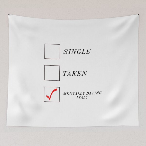 Item preview, Mentally Dating Italy designed and sold by PaulGoldStore.