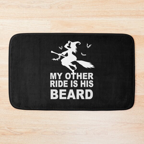 Item preview, My other ride is His Beard funny beard  designed and sold by SheIsAQueen.