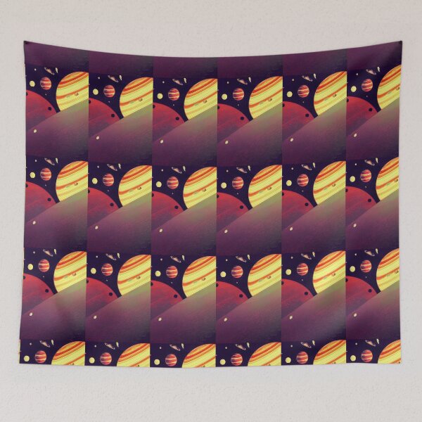 Item preview, SURREAL STYLISH PLANETS designed and sold by sailorsam1805.