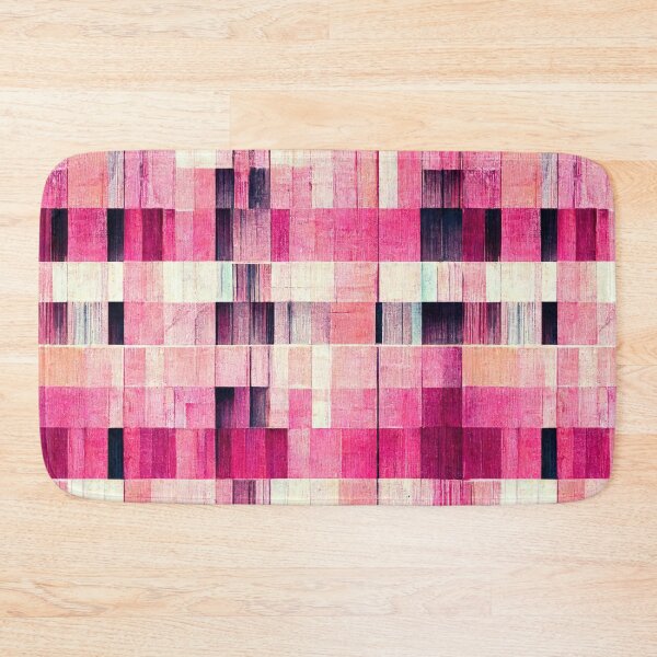 Item preview, Pink Glitch Square Pattern  designed and sold by DennistonMade.