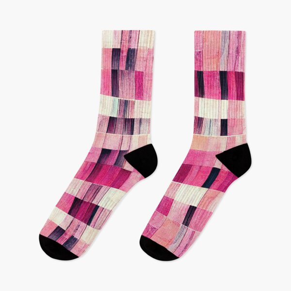 Item preview, Pink Glitch Square Pattern  designed and sold by DennistonMade.
