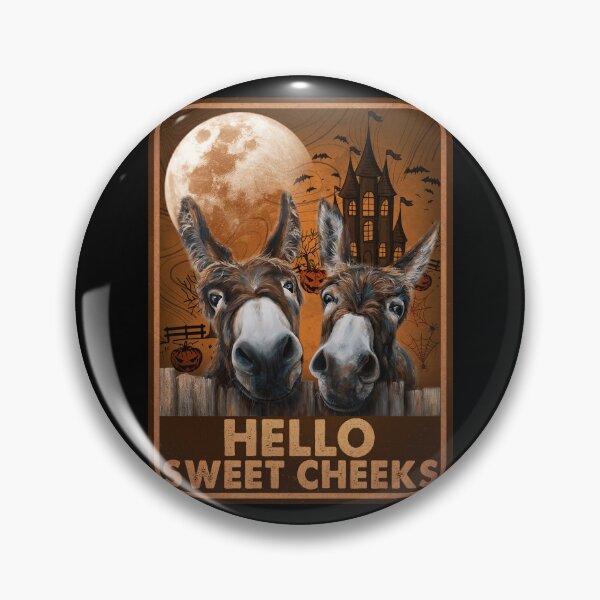 Item preview, Donkey Hello Sweet Cheeks Halloween designed and sold by vertzzeh1.