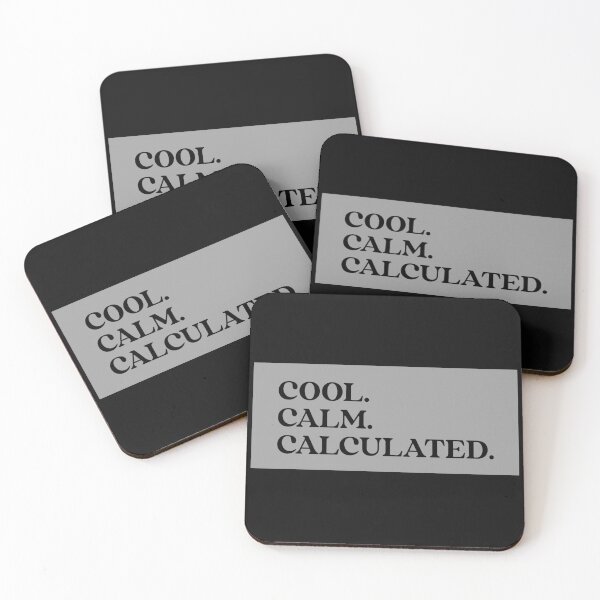 Item preview, Cool. Calm. Calculated. Cool Calm Collected. Yoga. Meditation designed and sold by Tish K..