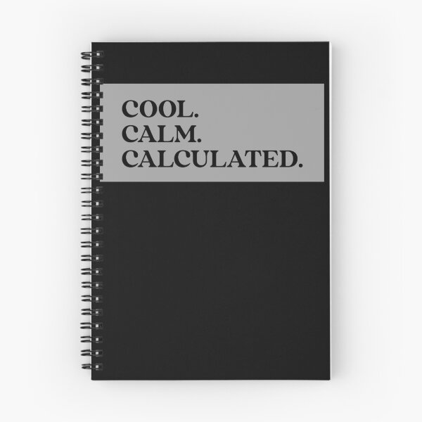 Item preview, Cool. Calm. Calculated. Cool Calm Collected. Yoga. Meditation designed and sold by Tish K..