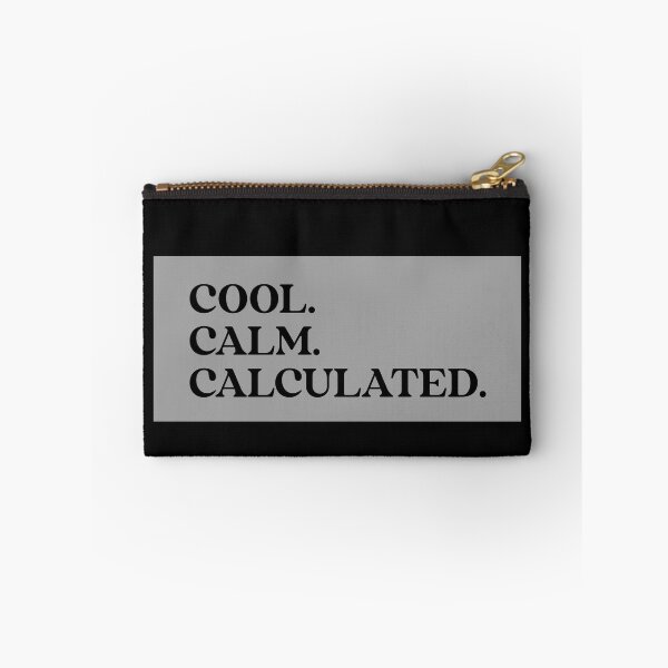 Item preview, Cool. Calm. Calculated. Cool Calm Collected. Yoga. Meditation designed and sold by Tish K..