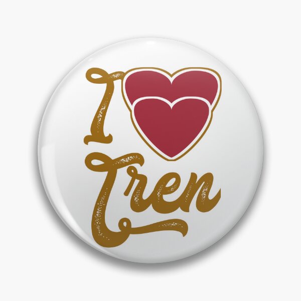 Item preview, I love tren, I heart tren, V8866.  designed and sold by Chakilogy.