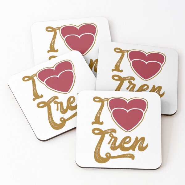 Item preview, I love tren, I heart tren, V8866.  designed and sold by Chakilogy.