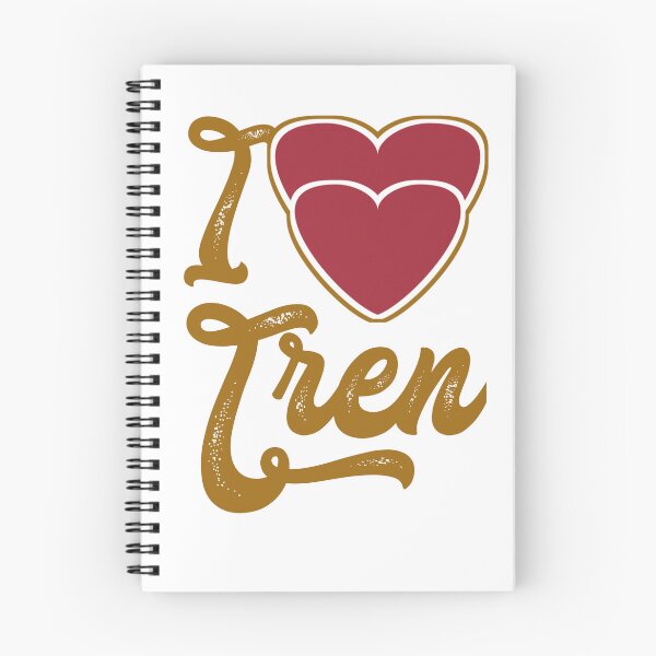 Item preview, I love tren, I heart tren, V8866.  designed and sold by Chakilogy.