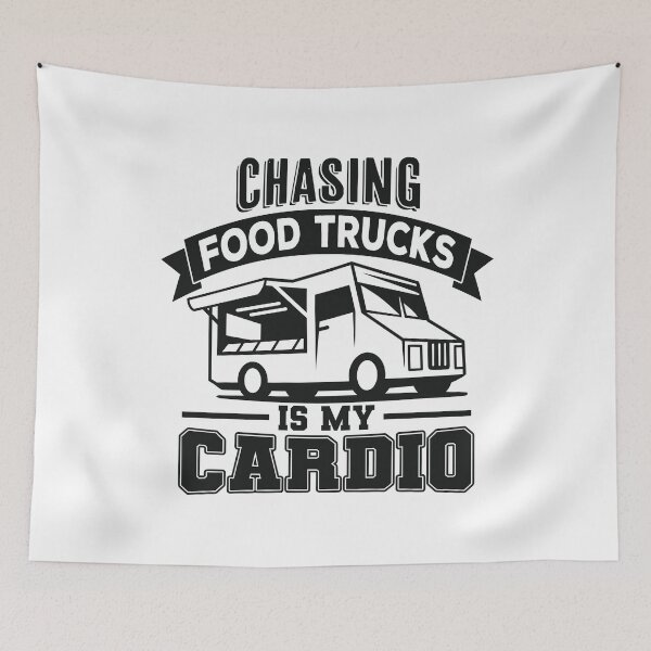 Item preview, Perseguir food trucks es mi cardio designed and sold by petestyles.