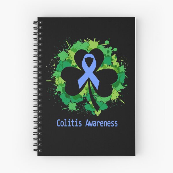 Item preview, Colitis Awareness Clover Ribbon Happy Patricks Day Support Colitis Warrior Gifts designed and sold by Tammyilaria.