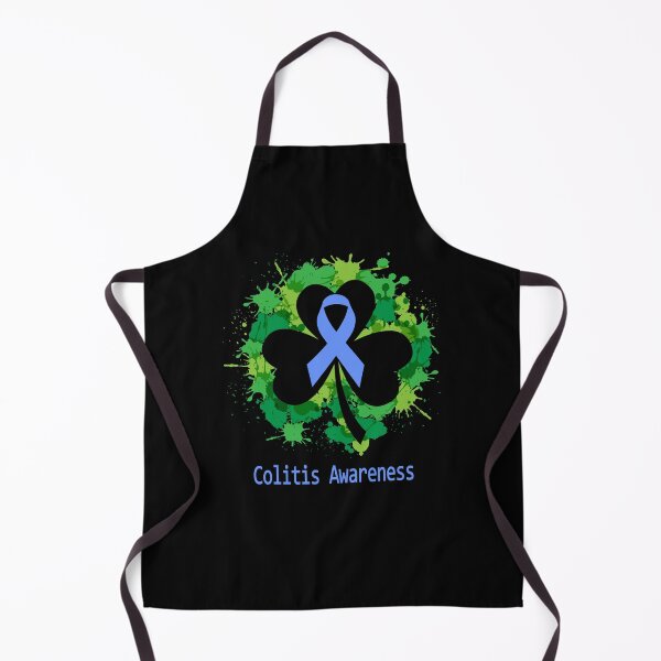 Item preview, Colitis Awareness Clover Ribbon Happy Patricks Day Support Colitis Warrior Gifts designed and sold by Tammyilaria.