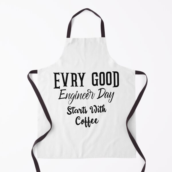 Item preview, COFFEE ENGINEER T-SHIRT, EVRY GOOD ENGINEER DAY STARTS WITH COFFEE SHIRT designed and sold by OthStore.