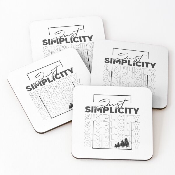 Item preview, Just Simplicity - Get Inspire designed and sold by PixelGrafiks.