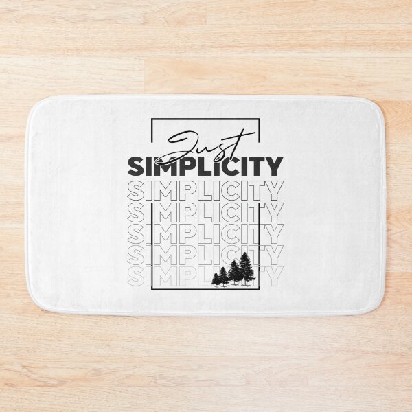 Item preview, Just Simplicity - Get Inspire designed and sold by PixelGrafiks.