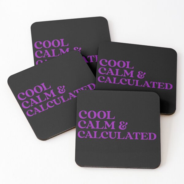 Item preview, Cool. Calm. Calculated. Cool Calm Collected. Yoga. Meditation designed and sold by Tish K..