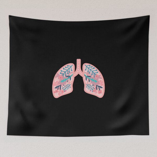 Item preview, Flower Lung Sticker designed and sold by AlmaHolland8.