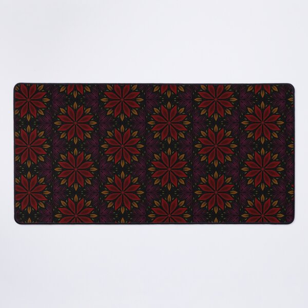 Item preview, Red Flower Mandala Poinsettia designed and sold by korynaq.