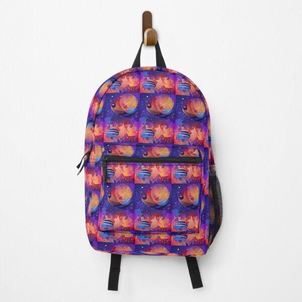 Item preview, SURREAL ORANGE AND BLUE PLANETS designed and sold by sailorsam1805.