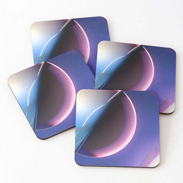 Item preview, STYLISH SURREAL PURPLE  AND BLUE PLANETS designed and sold by sailorsam1805.