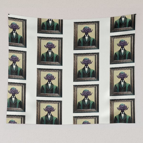 Item preview, Cthulhu Design: Reginald C. Thulhu, Gentleman, Scholar designed and sold by GenerationalArt.