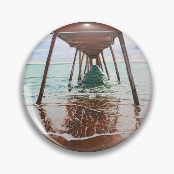 Item preview, Under Glenelg Jetty designed and sold by ChristineDavisArt.
