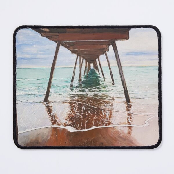 Item preview, Under Glenelg Jetty designed and sold by ChristineDavisArt.